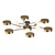 MARTA 13 LED Ceiling Chandelier 3D model small image 2