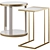 Elegant Frato Side Tables Duo 3D model small image 1