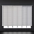 Adjustable Roman Blinds Kit 3D model small image 2