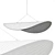 Sleek Tense Pendant Lamp 3D model small image 4