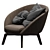 Modern Russell Lounge Minotti Chair 3D model small image 2