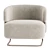 Modern Marabu Armchair Design 3D model small image 5