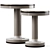 Modern CALGARY Side Table Set 3D model small image 2