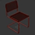 Bauhaus Chair in 3D Max 3D model small image 16