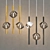 Elegant PARDIS DUO Chandelier 3D model small image 2