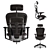 Ergohuman Office Chair | Leather Trio 3D model small image 3