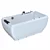 Modern Massage Bathtub H781mm 3D model small image 2