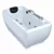 Modern Massage Bathtub H781mm 3D model small image 3