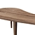 Homary Modern Wood Coffee Table 3D model small image 3