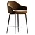 Modern Bar Stool by Deephouse 3D model small image 2