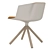 Versatile Cut Chair Collection 3D model small image 5