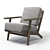 Mercer Accent Chair by Picket House 3D model small image 1