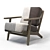 Mercer Accent Chair by Picket House 3D model small image 2