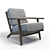 Mercer Accent Chair by Picket House 3D model small image 3