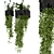 Metal Box Hanging Plants Set 3D model small image 1