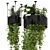 Metal Box Hanging Plants Set 3D model small image 2