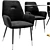 Modern Dining Set Wendy & Interno 3D model small image 3