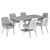 Modern Dining Set Wendy & Interno 3D model small image 5