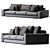 Sleek Hudson Sofa 2013 Edition 3D model small image 5