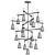 Elegant Vail Chandelier Design 3D model small image 2