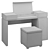 Modern Vanity Table Set OLIVIERI 3D model small image 5
