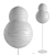 Modern Puff Floor Lamp Design 3D model small image 3