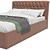 Elegant Jenny Bed Design 3D model small image 4