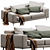 Modern Luxury Sofa 3D Model 3D model small image 3