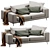 Modern Luxury Sofa 3D Model 3D model small image 5