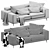 Modern Luxury Sofa 3D Model 3D model small image 6