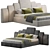 Luxury Kara Bed 2015 Model 3D model small image 1