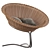  Modern Rattan Armchair Collection 3D model small image 1