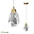 Elegant LED Pendant Light Fixture 3D model small image 1