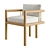 Sleek Imane Chair, Paolo Castelli 3D model small image 2