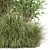 Outdoor Bush Plant Models Set 3D model small image 3