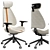 IKEA GRUPPSPEL Gaming Office Chair 3D model small image 2