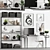 Minimalist Home Office Set 3D model small image 1