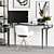 Minimalist Home Office Set 3D model small image 5