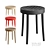 Corona Rendered TON 822 Stool 3D model small image 1