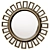 Uttermost Cyrus Mirror - In Stock 3D model small image 1