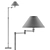 Restoration Hardware Petite Candlestick Floor Lamp 3D model small image 4