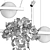 Vibia Palma Pendant Lamps 3D model small image 4