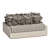 Cherry Laurel Bench with Topiary 3D model small image 5