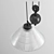 Industrial Loft Ceiling Light Fixture 3D model small image 2