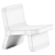 Cimento Toecello Lounge Chair 3D model small image 3