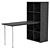 IKEA Desk KALLAX LAGKAPTEN Combo 3D model small image 2