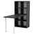 IKEA Desk KALLAX LAGKAPTEN Combo 3D model small image 3