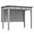 IKEA IDANÄS Folding Desk Table 3D model small image 5