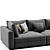 Ana Roque Contemporary Sofa 3D 3D model small image 4