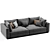 Ana Roque Contemporary Sofa 3D 3D model small image 5
